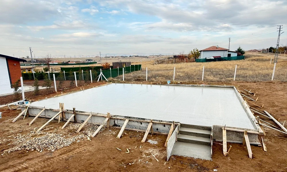 Kayseri Hobi Bahçe Temeli